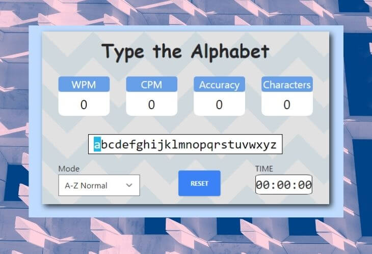 type-alphabet